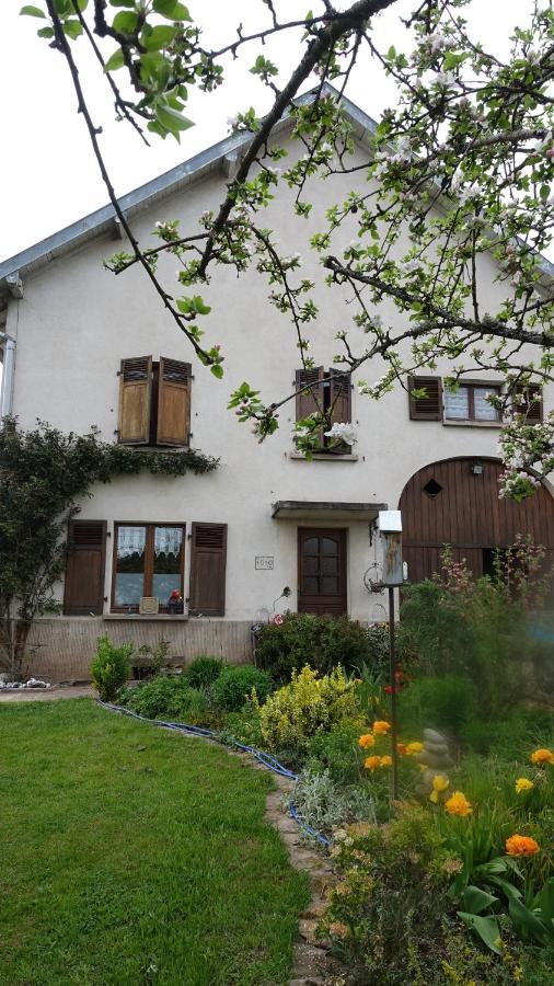 Bed and Breakfast Le Jardin Des Secrets La Voivre  Exterior foto